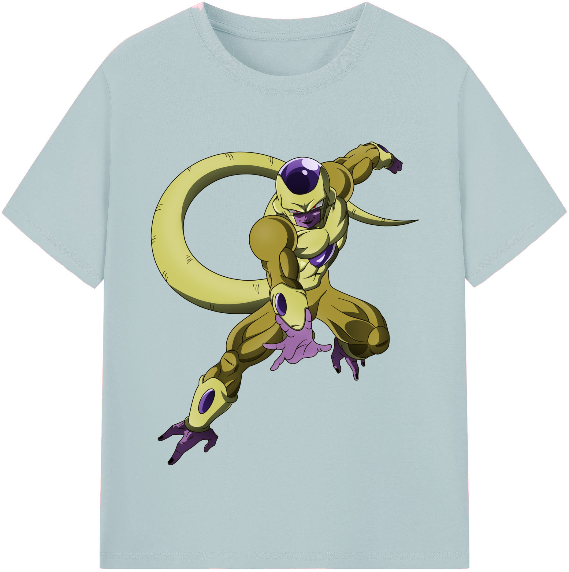 （画像用） ドラゴンボール フリーザ DRAGON BALL Frieza 綿100％半袖Tシャツ（フロントプリント）